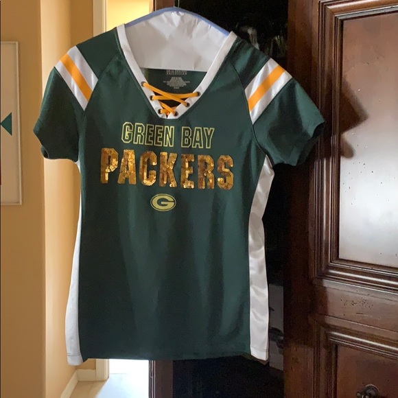 ladies green bay packers jersey